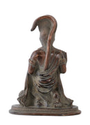 Abhaya Mudra Hanuman Statue in Old Copper Finish