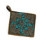 Stone Studded Brass OM Pendant