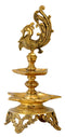 Brass Peacock Lamp ( Large ) 16"