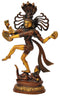 Unique Lord Nataraja Figurine with Shesh Naga Hood 17.50"