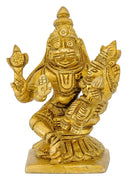 Lord Narasimha Seated with Goddess Lakshmi