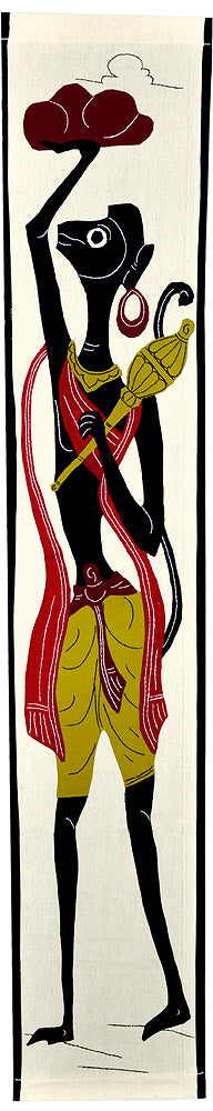 Beautiful Hanuman - Cotton Applique Work