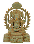 Five Headed Ganpati Antique Finish