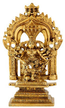 Goddess Durga Holding Demon King Mahishasura