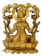 Goddess Dhana Lakshmi Brass Statue