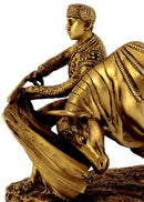 The Bull Fighter - Brass Statuette