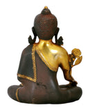 Brass Buddha Antiquated Finish 12.25"