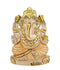 Benevolent Ganesha - Rose Quartz Statue 2.75"