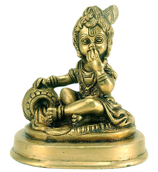 Butter Thief Baby Krishna