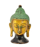 Enlightened One 'Lord Buddha' - Brass Head