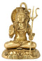 Lord Shiv Shankar - Brass Sculpture 19"