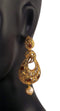 Gold Plated Fancy Party Wear Fashion Earrings