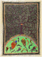 Village Pond - Mithila Art Painting