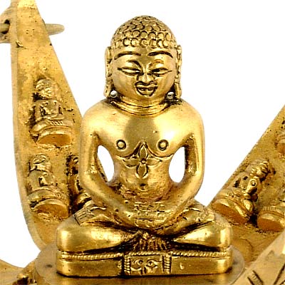 Twenty Four Tirthankaras in Lotus - Brass Statue