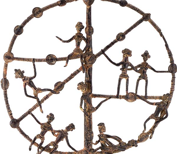 Tree of Life - Tribal Dhokra Statue