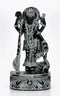 Devi Saraswati Stone Statue 10.25"