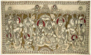 Cotton Kalamkati Painting - Shri Ram Durbar