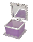 Square Glass Jewelry Box