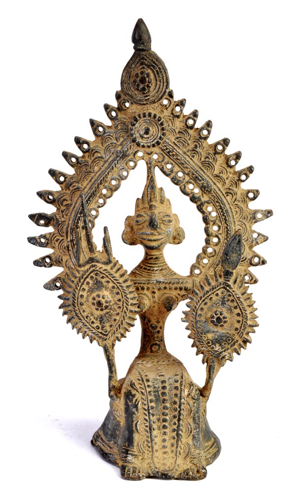 Tribal Mother Goddess - Dhokra Art
