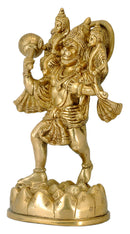 Hanuman Carrying Sri Rama and Lakshmana on His Shoulder