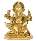 Lord Mangal Ganesha - Brass Statue