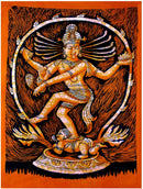 'Nrityapriya' Nataraja - Batik Painting
