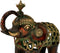 'Obedient Elephant' Tribal Art Figurine 16"