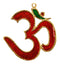 Om Wall Hanging - Enameled Metal