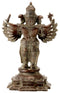 Sixteen Armed Lord Ganesha Antiquated Statue