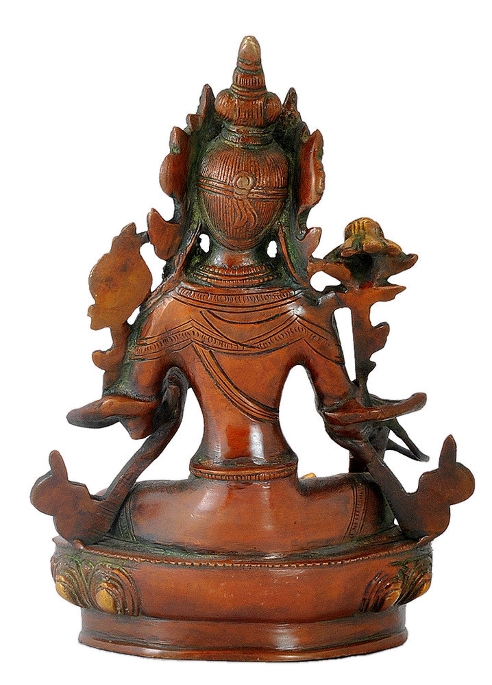 Devi Tara Brass Statue