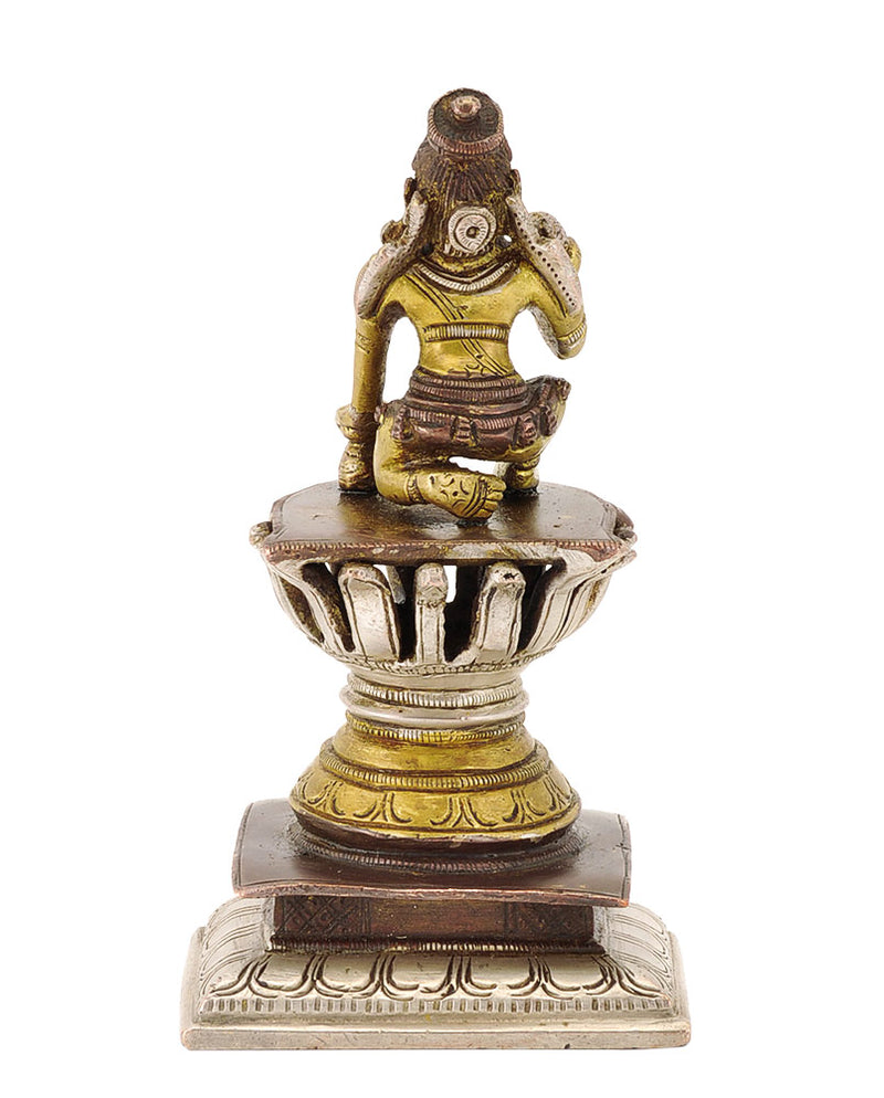 Bala Laddoo Gopal - Miniature Brass Statue