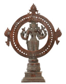 God Vishnu The Sustainer of Universe - Antiquated Sculpture