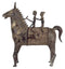 Tribal Horse Riders - Dhokra Sculpture