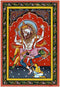 'Lord Narsimha' Vishnu Dashavtar Patachitra Painting