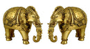 Royal Elephants - Brass Statuettes