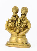 Laxmi Ganesha on Lotus Hand