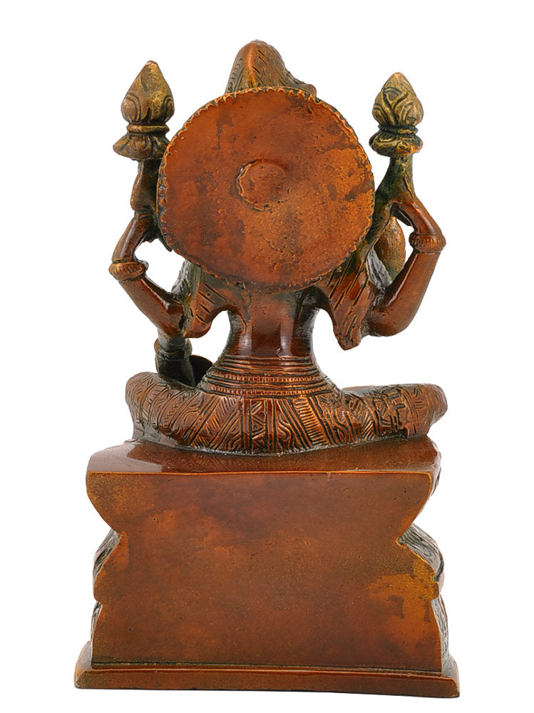 Dhan Lakshmi Brass Statue