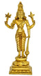 Brass God Vishnu Statue