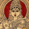 Lord Krishna as Gau Gopala - Cotton Kalamkari Painting
