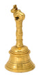 Auspicious Nandi Brass Bell 5.50"