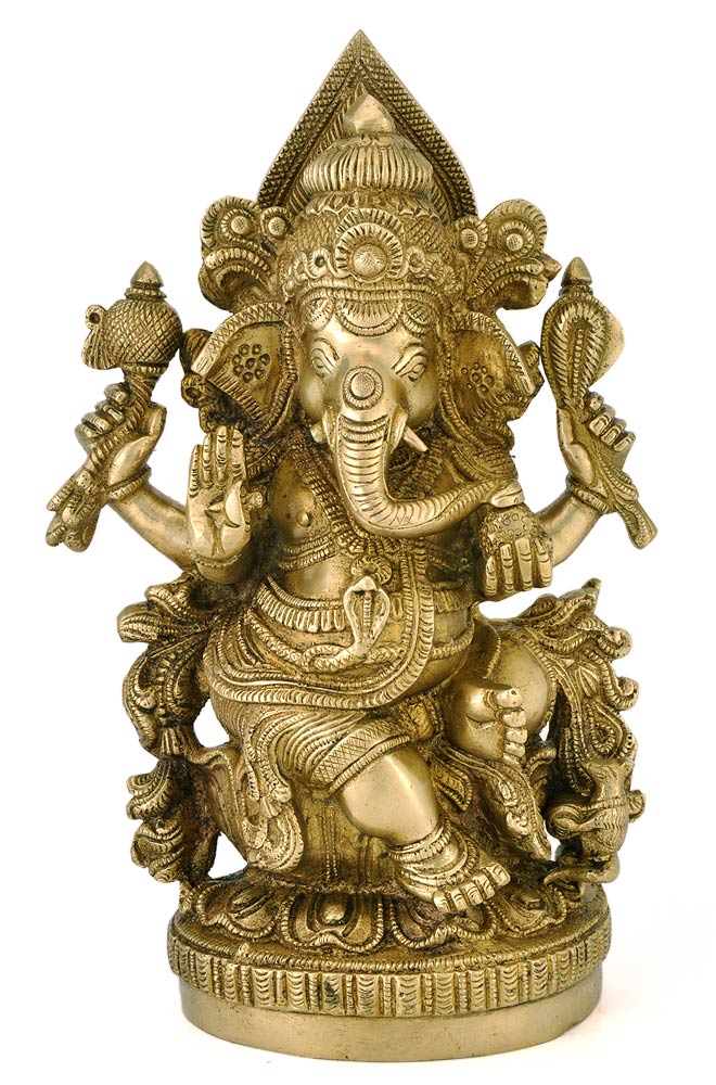 Lambodar Large Belly Ganesha