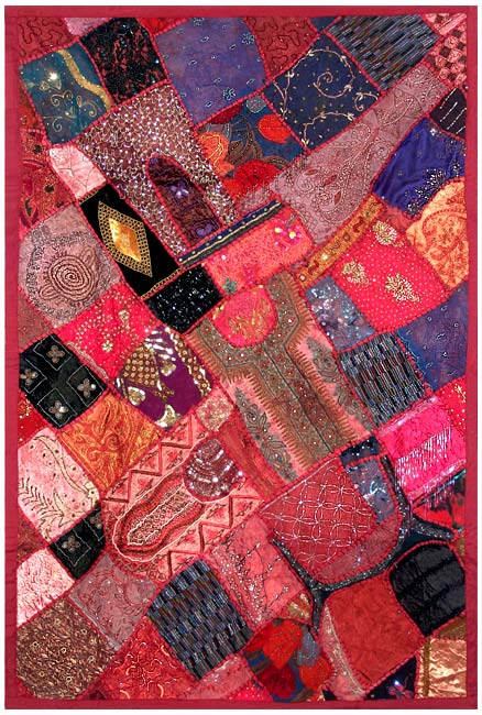 Holiday Peace Fair - Patcwork Tapestry