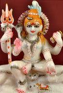Lord Shiv Shankar - Marble Sculpture