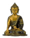 Earth Touching Buddha Brass Statuette