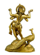 Beautiful Goddess Saraswati - Brass Statue