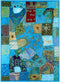 Gujarati Wall Hanging 'Blue Pond'