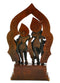 Radha Krishna Brass Statue