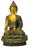 Buddha Brass Sculpture 11.50"