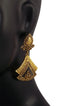 Gold Plated Stone Studded Traditional Earrings