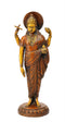 God Dhanvantari Brass Figure 12.75"